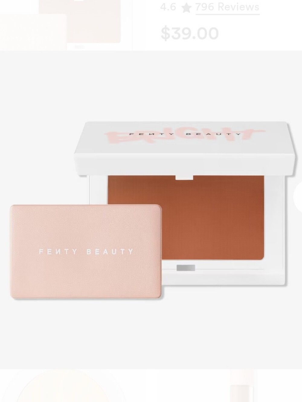 Fenty Beauty Bright Fix Instant Brightening Blurring Powder, NIB